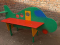 Лавочка детская "Самолетик" Л-9